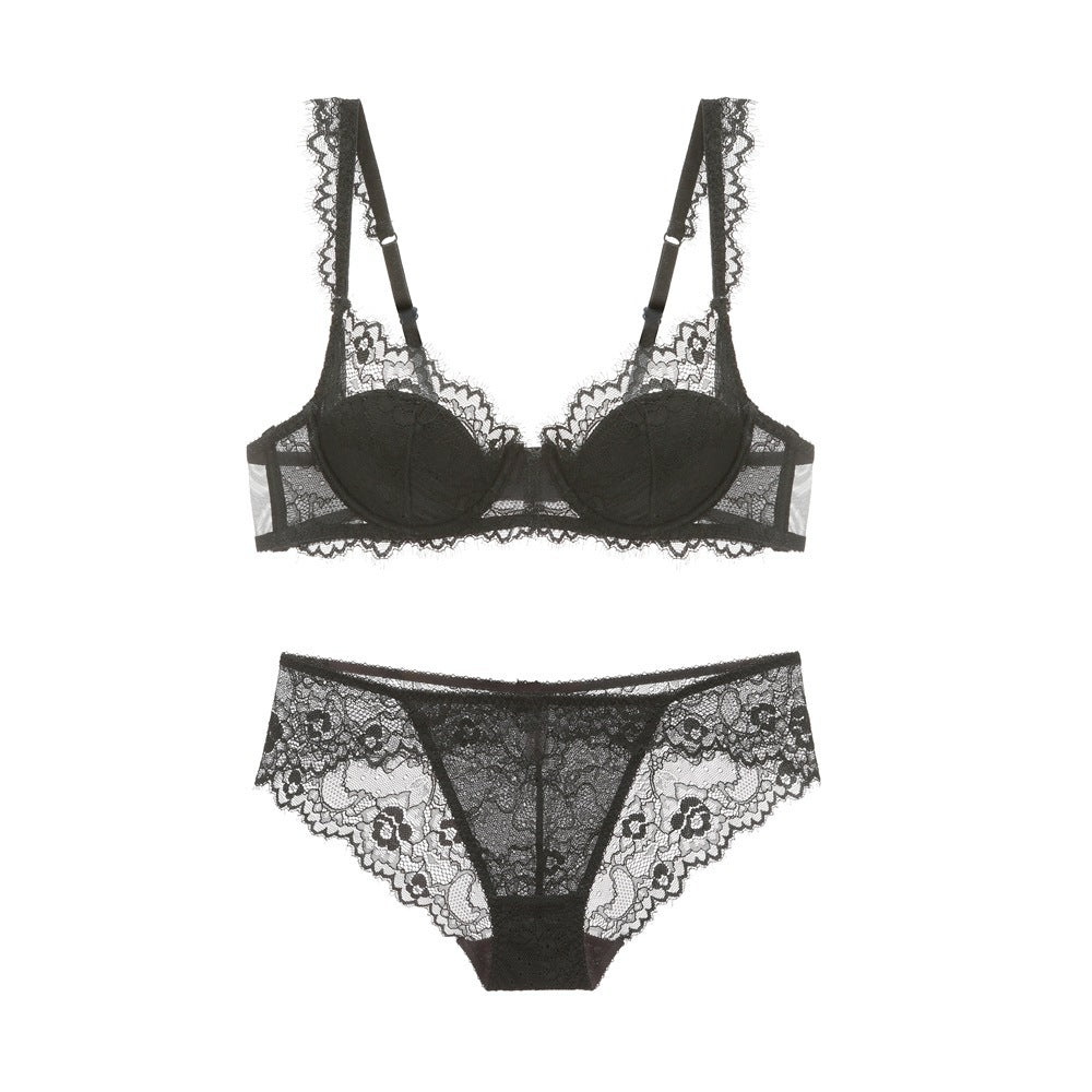 Ladies Underwear Thin Cotton Breathable Lace panty Set - Leverage On Heroes Women Store