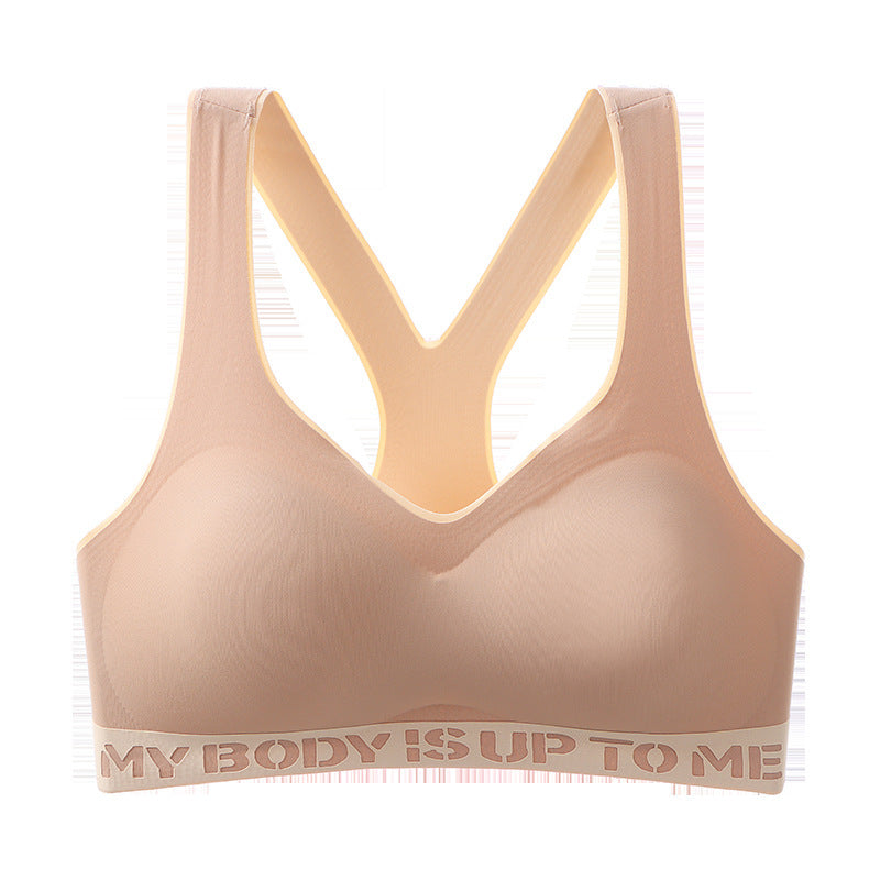 Large Size Sports Underwear Women's Beautiful Back Seamless Fitness Yoga Breast Adjustment - Leverage On Heroes Women Store