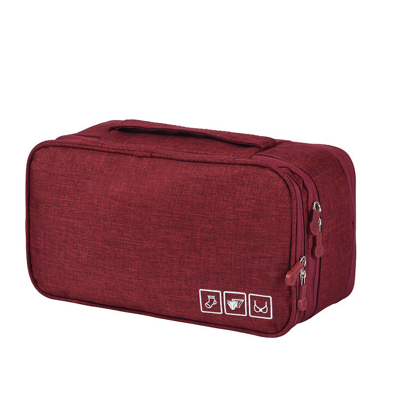 Waterproof Underwear Bag Storage Bag Travel Underwear Sock Bag Clothing Finishing Bag Wash Make-up Bag Handbag - Leverage On Heroes Women Store