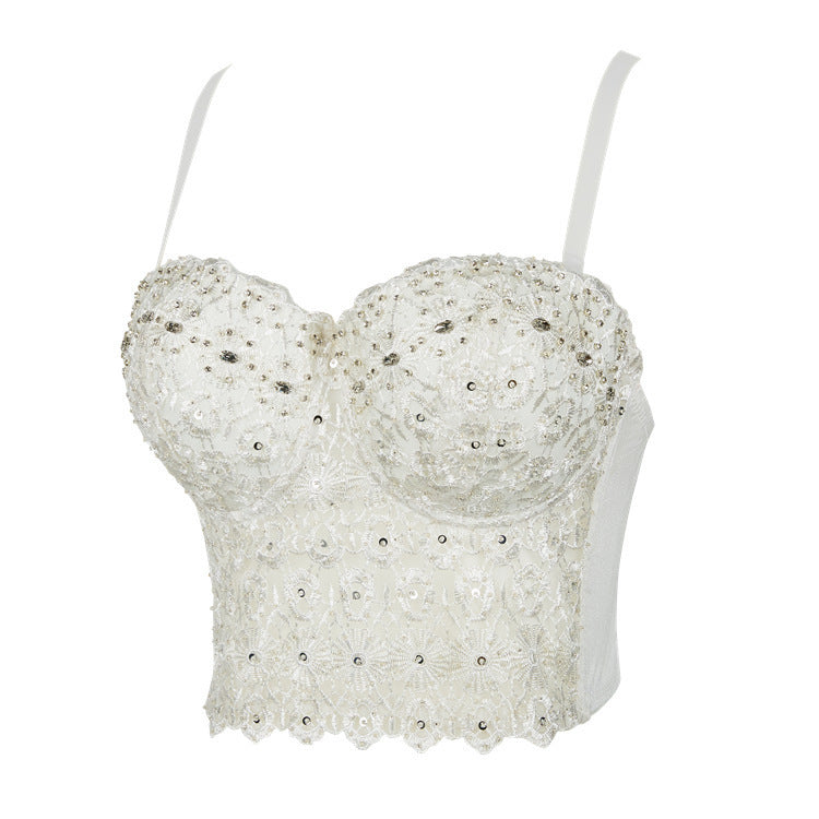 Bottoming Strapless Tube Top With Chest Pad Strapless - Leverage On Heroes Women Store