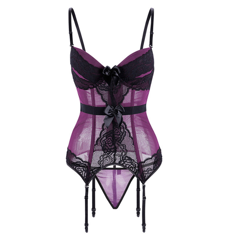 Corset Shapewear Lace sexy Court Corset - Leverage On Heroes Women Store