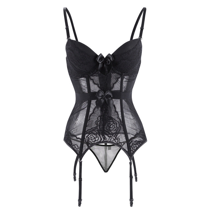 Corset Shapewear Lace sexy Court Corset - Leverage On Heroes Women Store