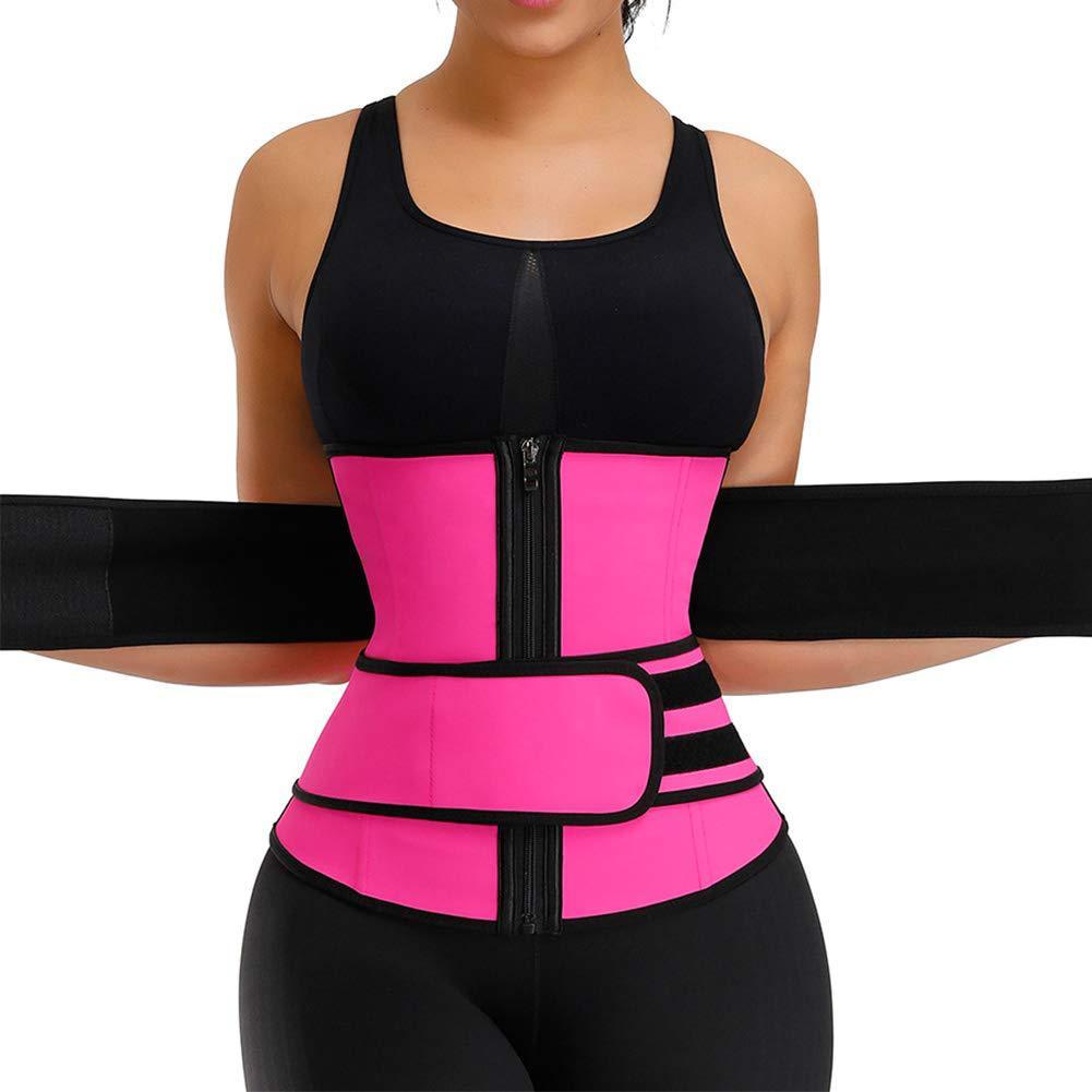 Double Waist Belt Waist Trainer Steel Bone Corset Waist Trainer Neoprene Corset shapewear