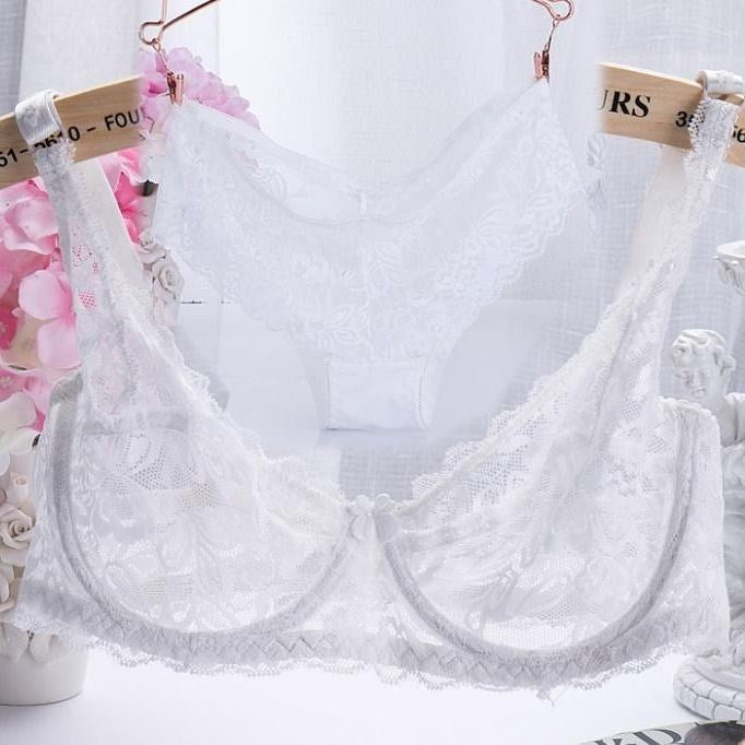 Flirting French Ultra-Thin Panties Set For Women - Leverage On Heroes Women Store