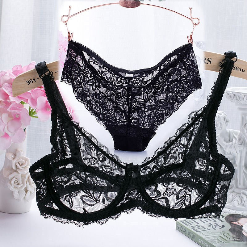 Flirting French Ultra-Thin Panties Set For Women - Leverage On Heroes Women Store