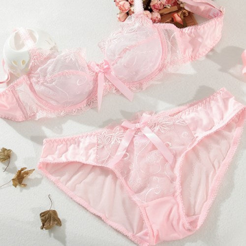 Flirting French Ultra-Thin Panties Set For Women - Leverage On Heroes Women Store
