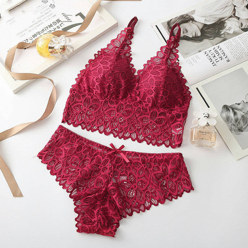 Women Lace Bra Sets Seamless Unde - Leverage On Heroes Women Store
