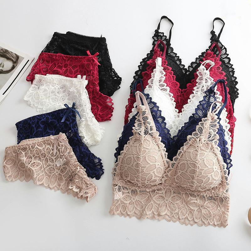 Women Lace Bra Sets Seamless Unde - Leverage On Heroes Women Store