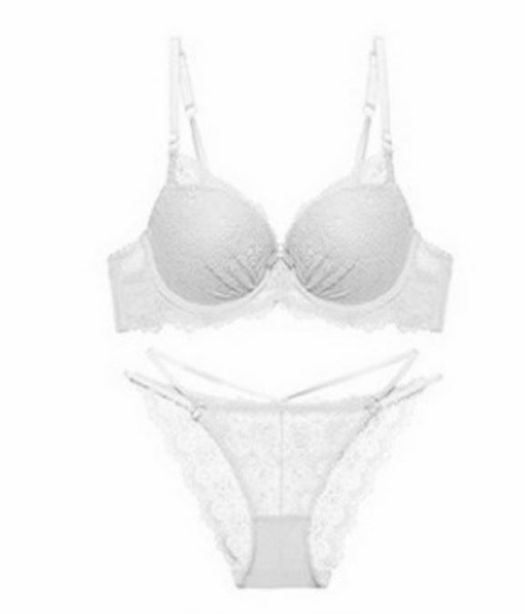 Sexy Lace Panty Set Women Deep V Gathered Sexy - Leverage On Heroes Women Store