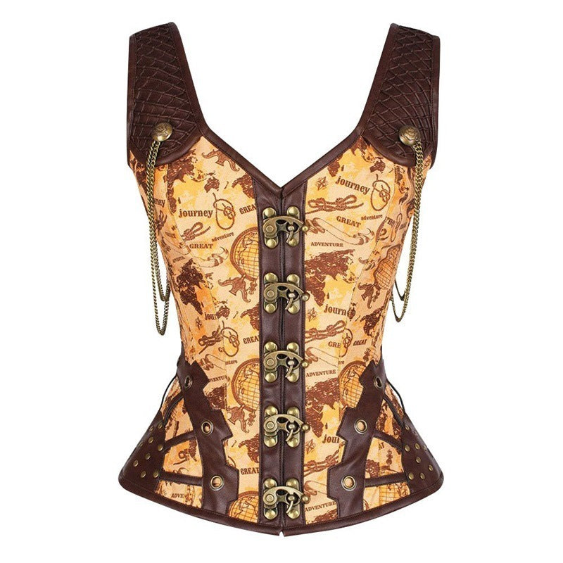 New Steel Rib Gothic Shapewear - Leverage On Heroes Women Store