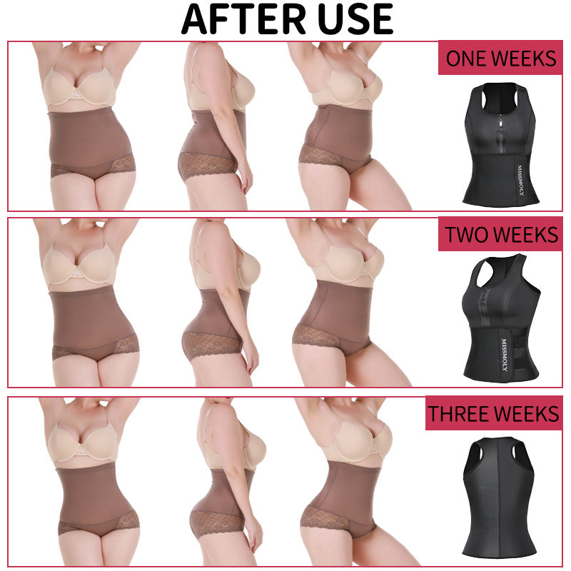 Women Neoprene Waist Trainer Sweat Sauna Suit Waist Cincher shapewear