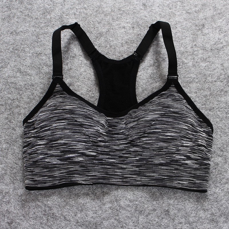Sports, Stretch Padded Fitness Vest ,Breathable Seamless Underwear Yoga Running Tops - Leverage On Heroes Women Store