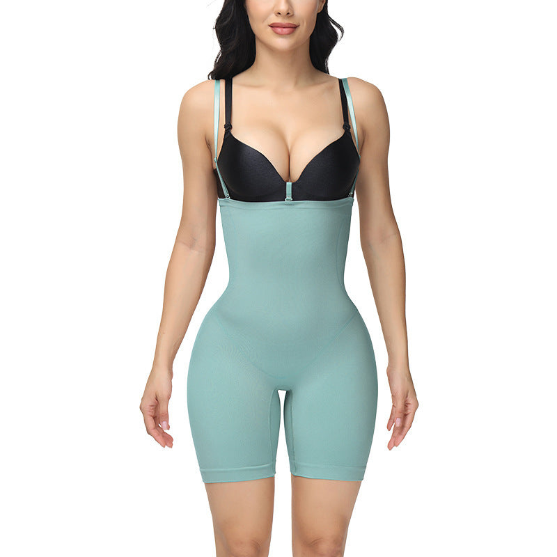 Tummy Control Panty Suspender Seamless Bodysuit - Leverage On Heroes Women Store