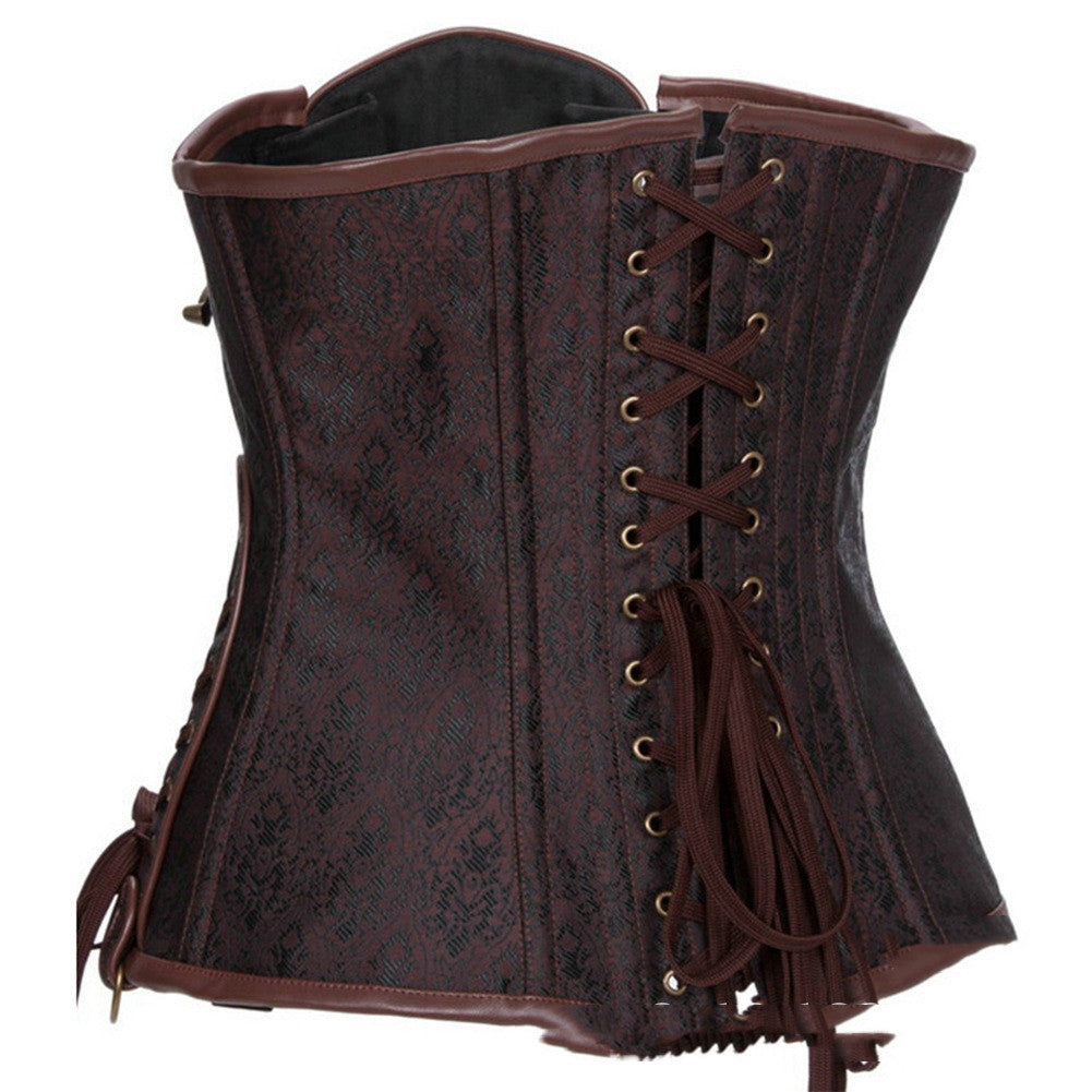 Women's Fashion Metal Chain Punk Shapewear - Leverage On Heroes Women Store