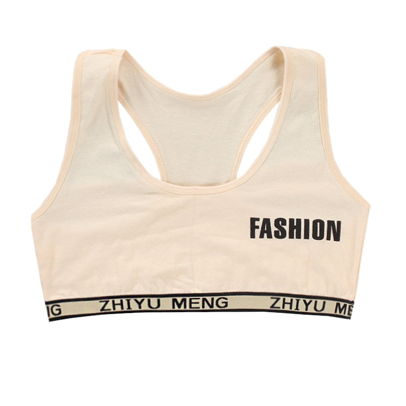 Children's Girl Bra Cotton Vest Underwear 8-16 Years Old 12 Developmental Girls - Leverage On Heroes Women Store