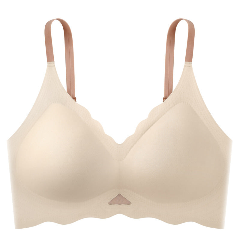 Women's Thin Seamless Underwear Push Up Anti Sagging Bra - Leverage On Heroes Women Store