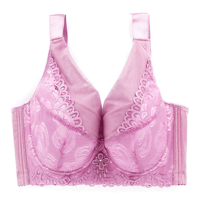 Women Plus Size Bra Push Up Lace Vest - Leverage On Heroes Women Store