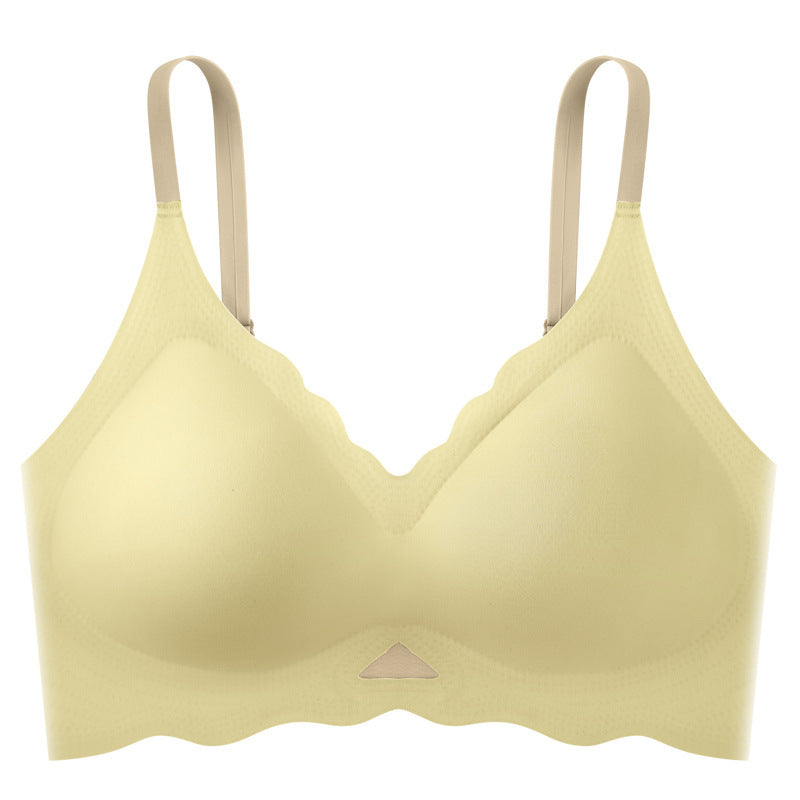Women's Thin Seamless Underwear Push Up Anti Sagging Bra - Leverage On Heroes Women Store