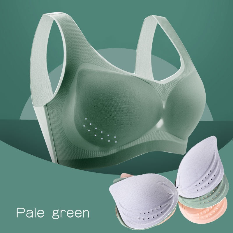 Seamless Plus Size Bra Thin Underwear Women Push Up Bra Big Size Lce Silk Breathable Female Bra - Leverage On Heroes Women Store