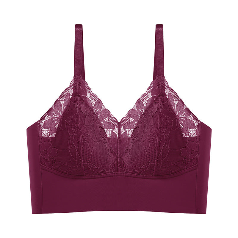 Body Shaping Vest Fitness Push Up Lace Latex Bra - Leverage On Heroes Women Store