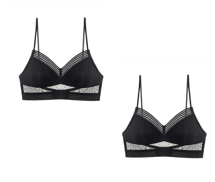 Backless Bra Invisible Bralette Thin Lace Wedding Bras Low Back Underwear Push Up Brassiere Women Seamless Sexy BH Top - Leverage On Heroes Women Store