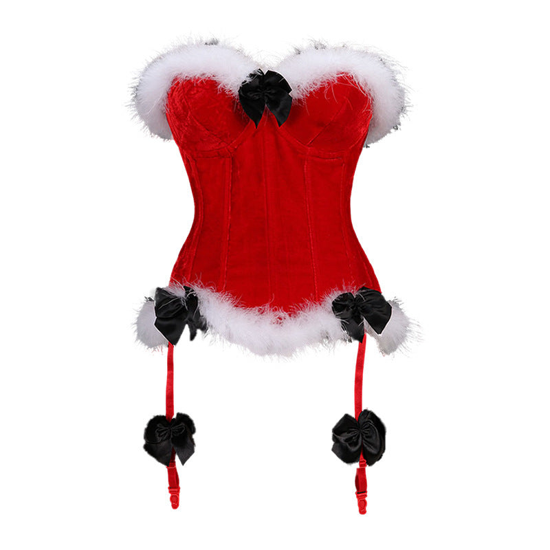 Christmas Shapewear Chest Support Costume - Leverage On Heroes Women Store