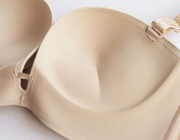 Push Up Demi Deep Plunge Bras - Leverage On Heroes Women Store