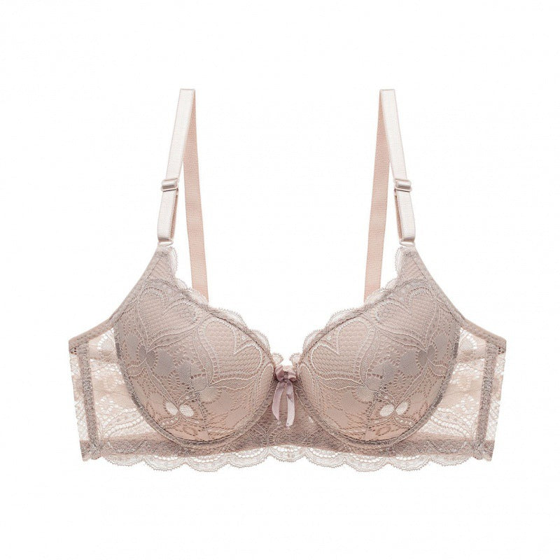 Lace Hollow Massage Push Up Bras Underwear For Women - Leverage On Heroes Women Store
