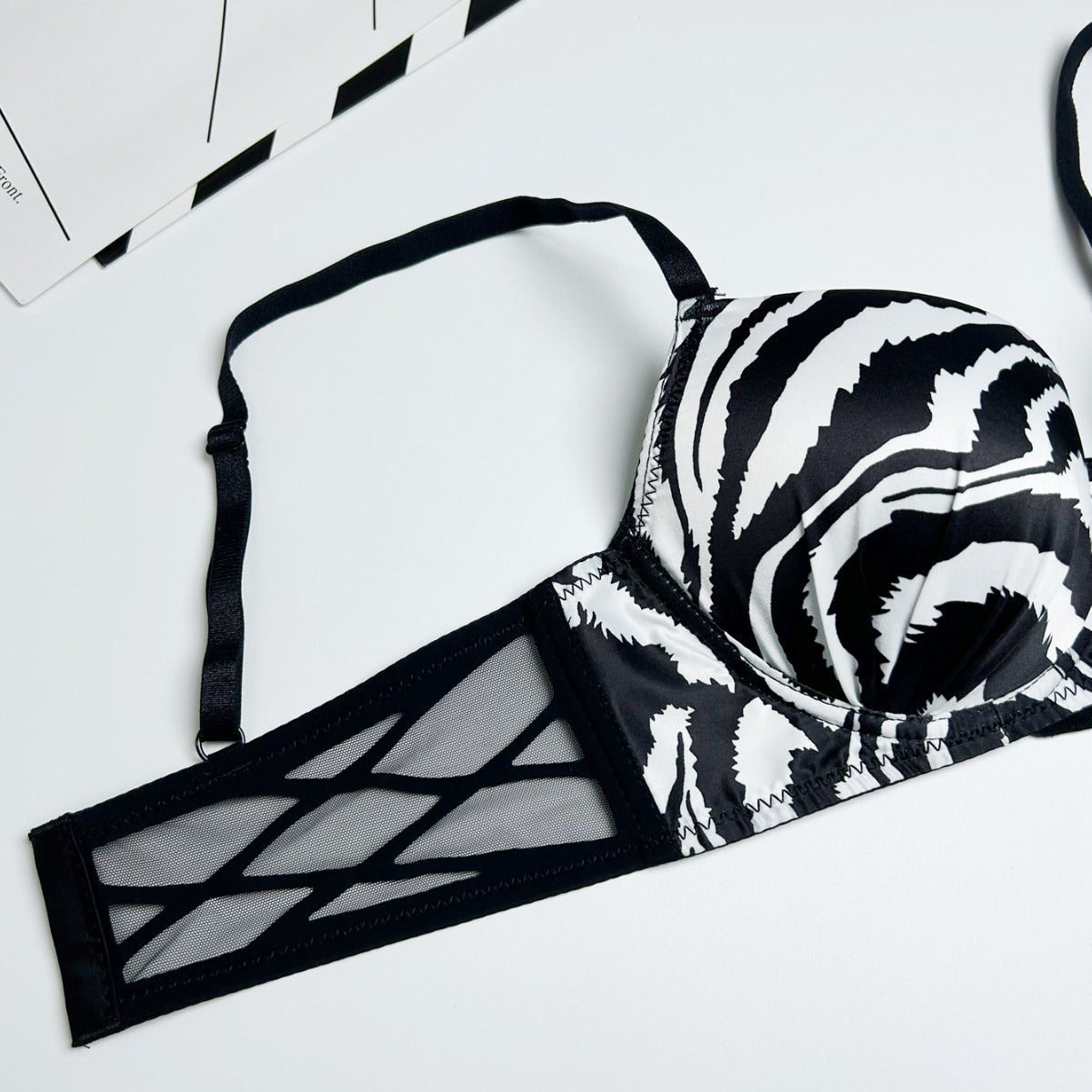 Sexy Zebra Push Up Women's Bra - Leverage On Heroes Women Store