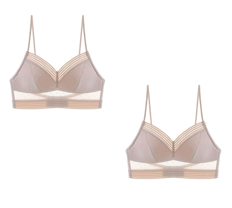 Backless Bra Invisible Bralette Thin Lace Wedding Bras Low Back Underwear Push Up Brassiere Women Seamless Sexy BH Top - Leverage On Heroes Women Store