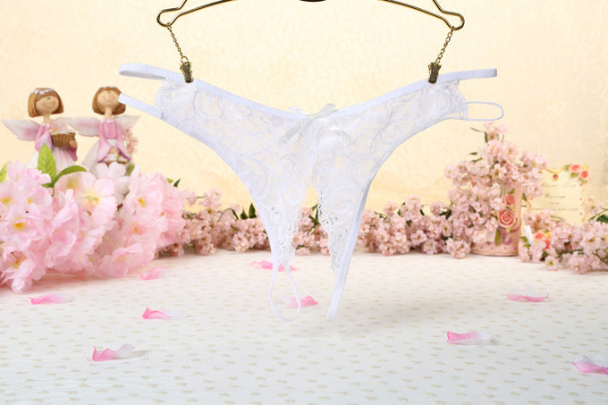 Women's Nylon Lace Thong Lightweight - Leverage On Heroes Women Store