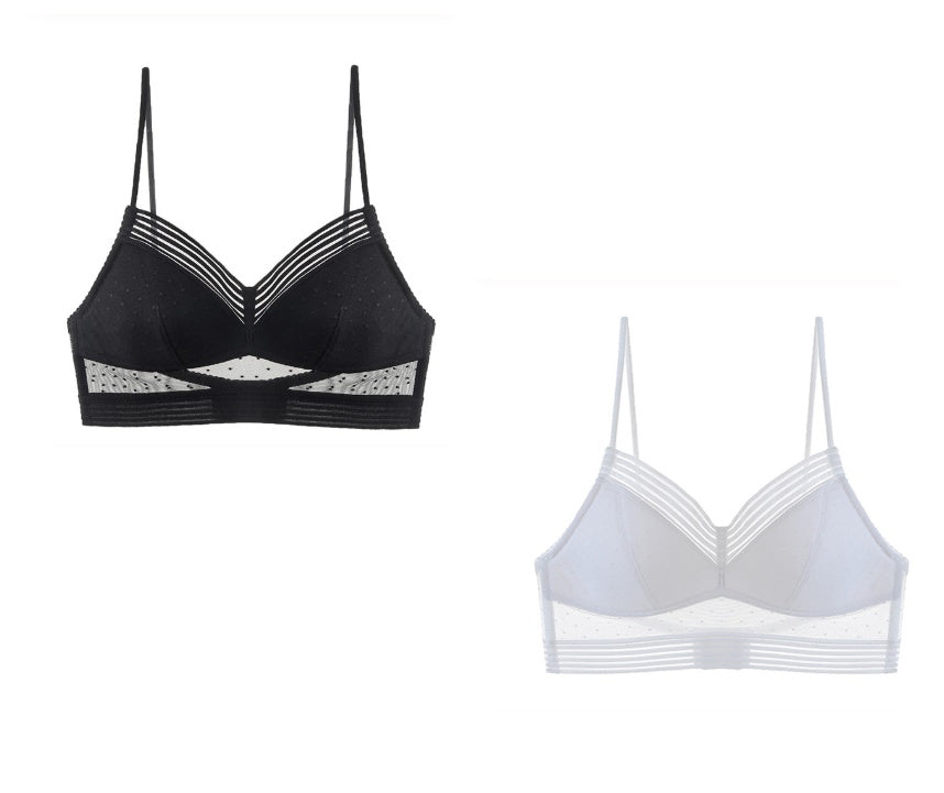 Backless Bra Invisible Bralette Thin Lace Wedding Bras Low Back Underwear Push Up Brassiere Women Seamless Sexy BH Top - Leverage On Heroes Women Store