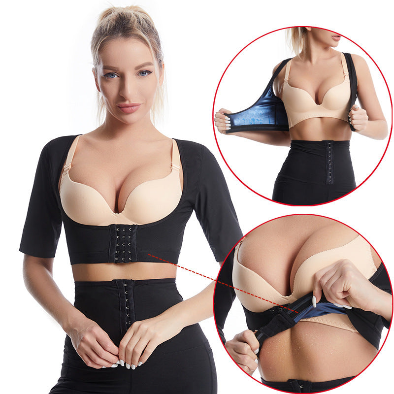 Women's Short Sleeve Vest Shapewear - Leverage On Heroes Women Store