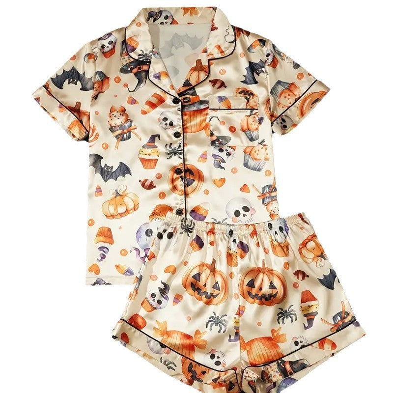 Pajamas Women's Short Sleeve Summer Loungewear - Leverage On Heroes Women Store