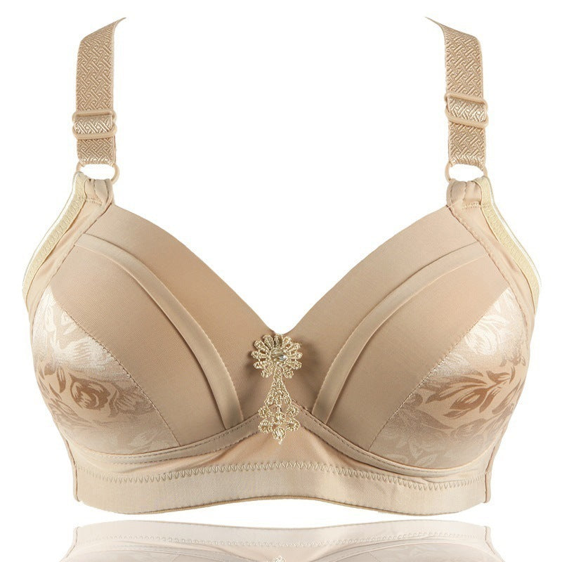 Smooth Wirless Push Up Bras Seamless Middle-aged And Elderly Women - Leverage On Heroes Women Store