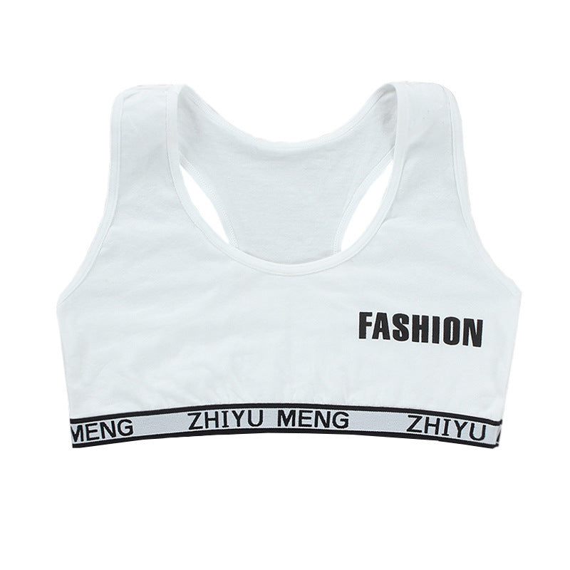 Children's Girl Bra Cotton Vest Underwear 8-16 Years Old 12 Developmental Girls - Leverage On Heroes Women Store
