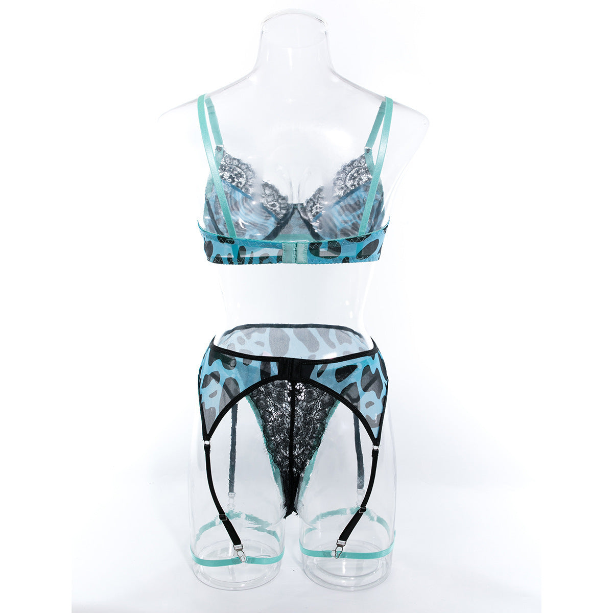 Stitching Printing Push Up Contrast Color Underwear - Leverage On Heroes Women Store