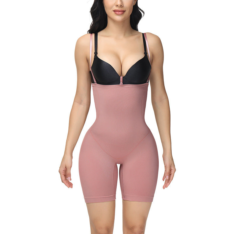 Tummy Control Panty Suspender Seamless Bodysuit - Leverage On Heroes Women Store
