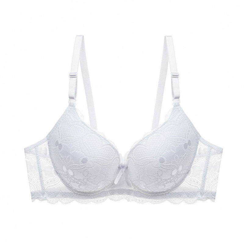 Lace Hollow Massage Push Up Bras Underwear For Women - Leverage On Heroes Women Store