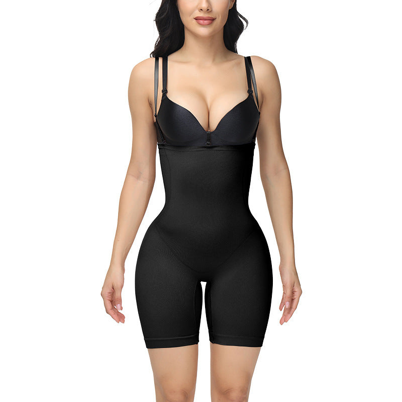 Tummy Control Panty Suspender Seamless Bodysuit - Leverage On Heroes Women Store