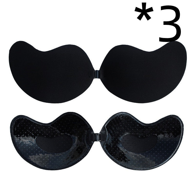 Invisible Push Up Bra Backless Strapless Bra Seamless Front Closure Bralette Underwear - Leverage On Heroes Women Store