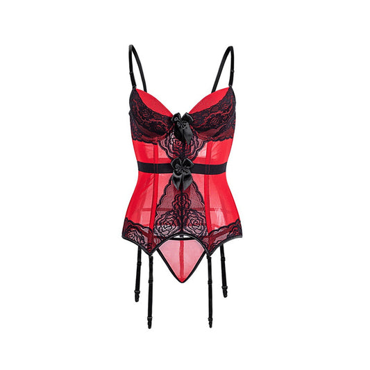 Corset Shapewear Lace sexy Court Corset - Leverage On Heroes Women Store