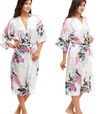 Satin Wedding Robe – Silk Sleepwear Robes for Brides