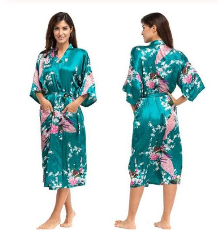 Satin Wedding Robe – Silk Sleepwear Robes for Brides