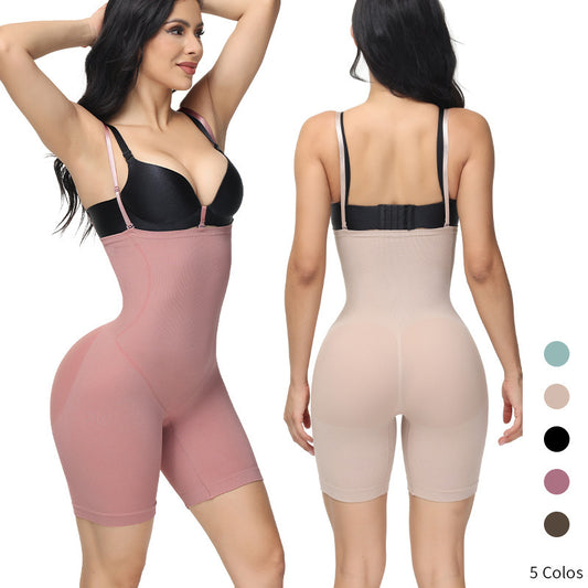Tummy Control Panty Suspender Seamless Bodysuit - Leverage On Heroes Women Store