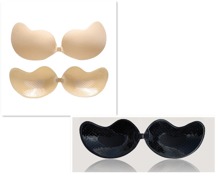Invisible Push Up Bra Backless Strapless Bra Seamless Front Closure Bralette Underwear - Leverage On Heroes Women Store