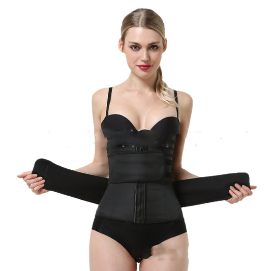 Women's Latex Shapewear Abdomen Belt - Leverage On Heroes Women Store