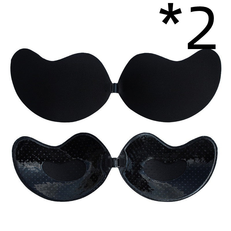 Invisible Push Up Bra Backless Strapless Bra Seamless Front Closure Bralette Underwear - Leverage On Heroes Women Store